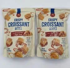Pack Of 2 Alli & Rose Crispy Croissant Bites W/ Caramel & Sea Salt Pastry Snacks