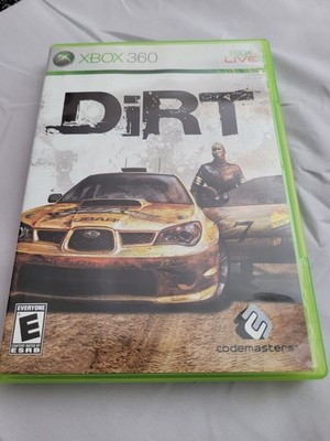 DiRT Series DiRT (Xbox 360) Online Multiplayer Rally Racing, With Manual!