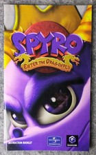 Spyro Enter the Dragonfly Instruction Manual Nintendo GameCube Authentic VG
