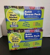 2 - Xyron Permanent Adhesive Refill Cartridge 2.5 in x 10ft Xyron Sticker Maker