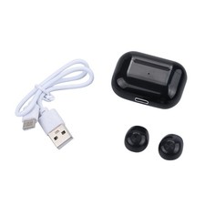 Black Mini Earbuds Invisible Sleep Headphone Bluetooth 5.2 Earphones Wireless tt