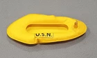 Vintage 1960s GI Joe 12” U.S.N. Yellow Raft Inflates