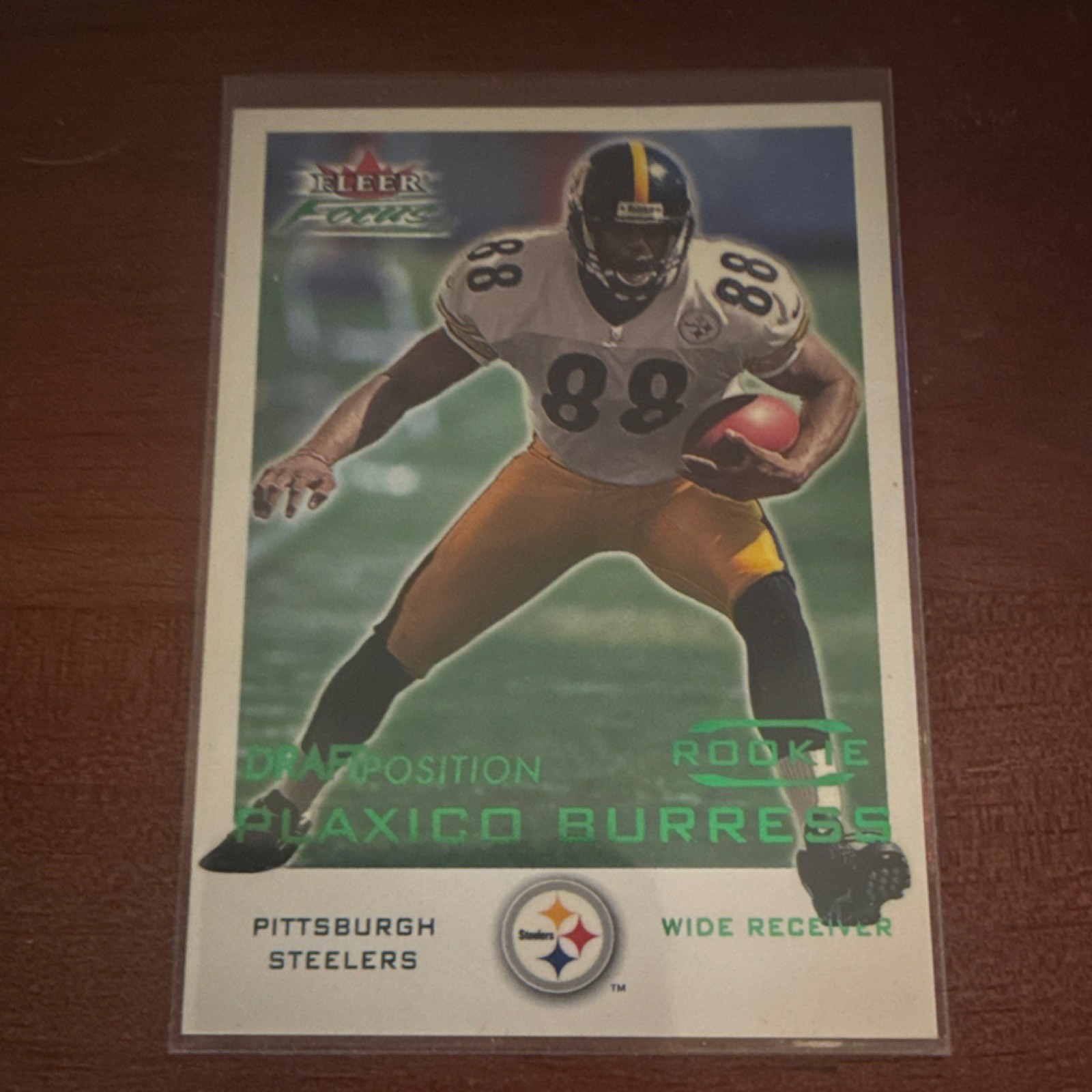 Plaxico Burress Fleer Focus #212 Draft Position