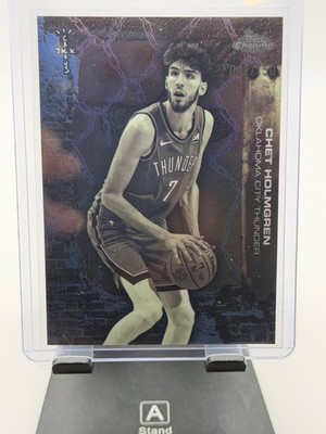 CHET HOLMGREN 2026 TOPPS CHROME CACTUS JACK BLUE REFRACTOR /150 THUNDER