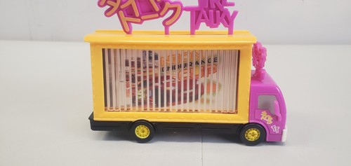 Disney Pixar Cars Tire Talky Billboard Truck Taia Decotura 1:55 Scale Plastic - Picture 3 of 6