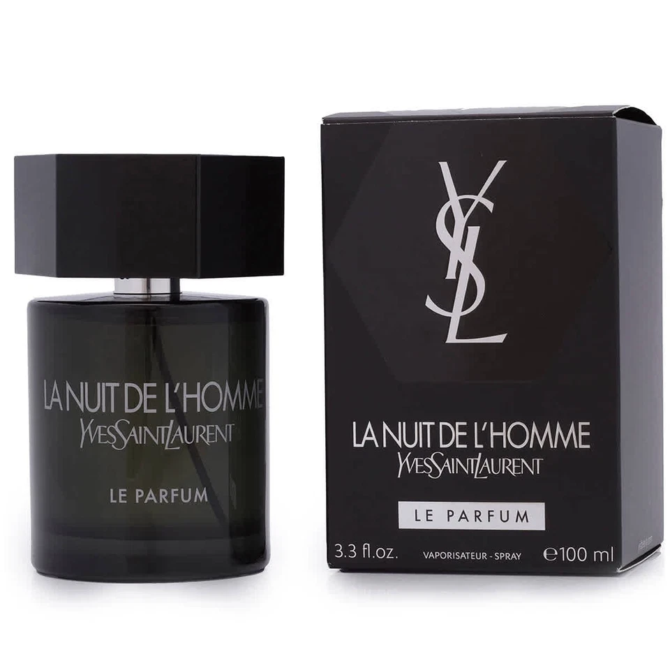 Yves Saint Laurent La Nuit De L'homme Le Parfum Eau de Parfum Spray para Hombre, 3.3 Foto 3 de 4