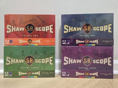 Shawscope Vol 1 2 3 4 Arrow LIMITED EDITION (Blu-ray, 2025, 40-Disc) 