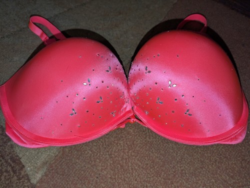 Victoria’s Secret Push-up-BH Miraculous Plunge 38 D Pink Bombshell Add 2 Cups - Bild 2 von 5