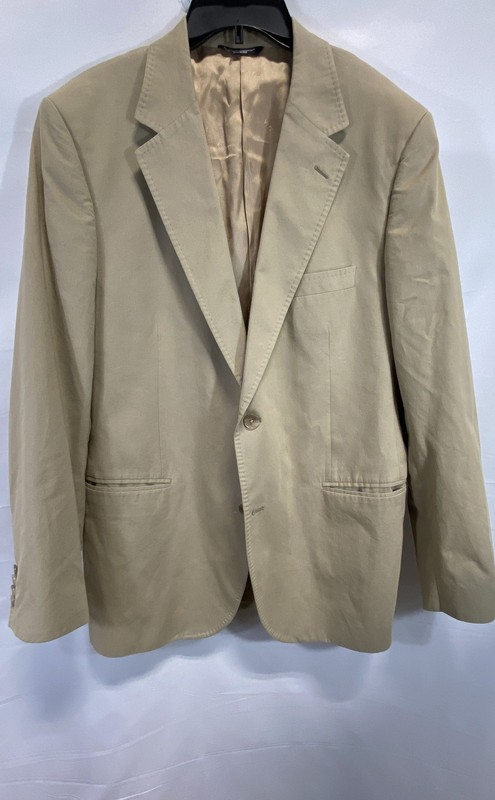 Dolce & Gabbana Men's Tan Sport Coat Blazer Made in Italy Sz 40