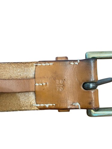 Vintage Polo Ralph Lauren Women Brown Leather Belt Size 28” - 34”L x 1.5”W GUC - Picture 6 of 11