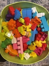 Mega Blocks First Builders Kids Toddlers Big Building Blocks Over 100 Pieces
