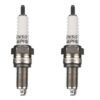 DENSO Zündkerze U24EPR9 2er Set (für: Moto Guzzi V7 III Milano ABS LDM 18-19 )
