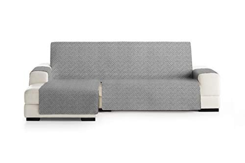 Eysa Oslo Salva, Microfiber, C/8 bordò-Grigio, 2 posti 115cm. Adatto per divani da 120 a 170 cm