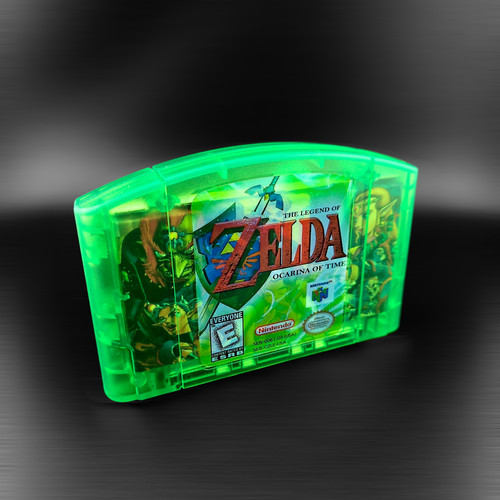 Custom Genuine The Legend of Zelda: Ocarina of  Time (Nintendo 64) Clear Shell