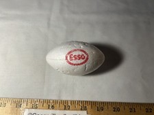Vintage White Styrofoam Football Promo Red Esso Gas Station Logo Antenna Topper Vintage White Styrofoam Football Promo Red Esso Gas Station Logo Antenna Topper