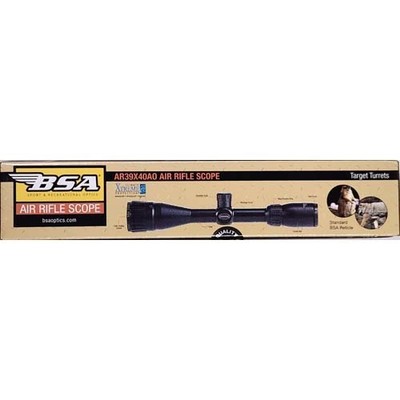 BSA AR39X40AO Essential Air Rifle Scope