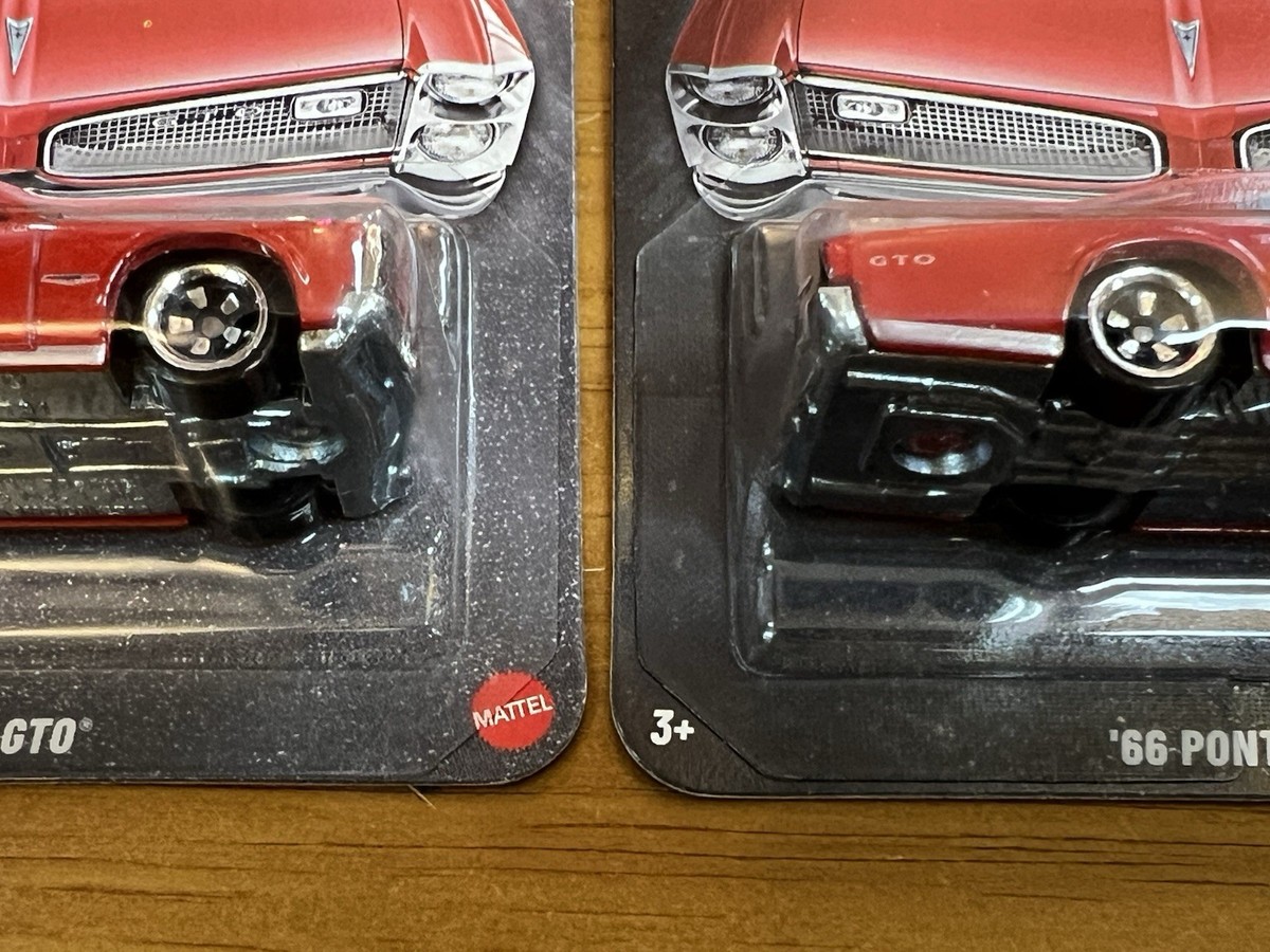 2025 Hot Wheels Silver Series '66 Pontiac GTO CHASE Metal Base Red