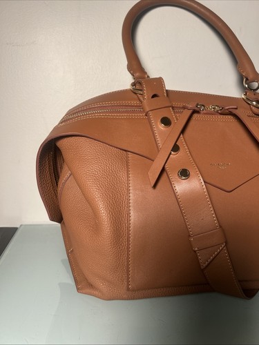 Givenchy Paris Sway Leather Bag HandBag Satchel Crossbody - Picture 11 of 15