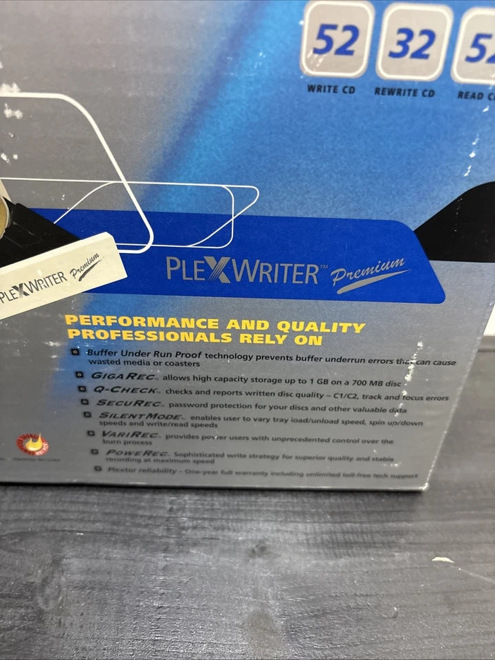 Unidad de CD-RW Plextor Plexwriter Premium I Foto 2 de 4