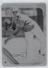 2019 Bowman Chrome Prospects Printing Plate Black 1/1 Reggie Lawson #BCP-68 4nm