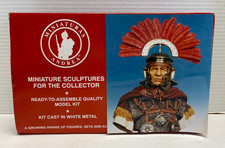 D1 Andrea Miniatures White Metal Roman Centurion S9-B06 Unassembled Kit 1/8