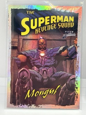 2025 Fleer Brilliants Superman Revenge Squad Mongul Insert #RS-12   DC Universe