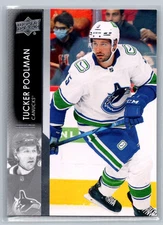 Tucker Poolman 2021-22 Upper Deck Vancouver Canucks #652