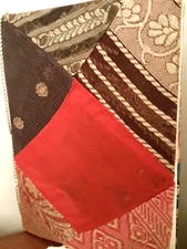 Handmade Silk-Covered Journal Patchwork & Paper India BBSBN SARI ASST MINI