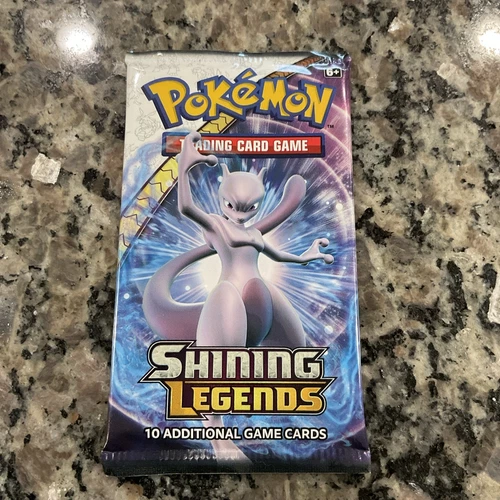 Pokemon Shining Legends Booster Pack Sealed Mewtwo Art 1 Pack