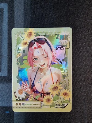 Sakura Haruno - Naruto MR-03 Femme Fatale Waifu Goddess Story Anime Karte