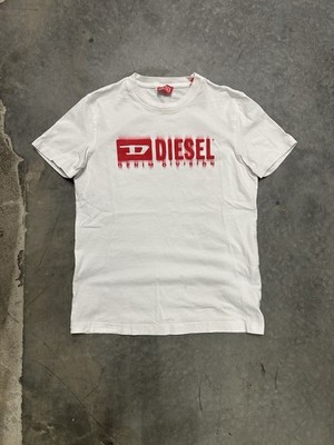 Diesel Jeans Denim Division T Shirt Spellout Size Small
