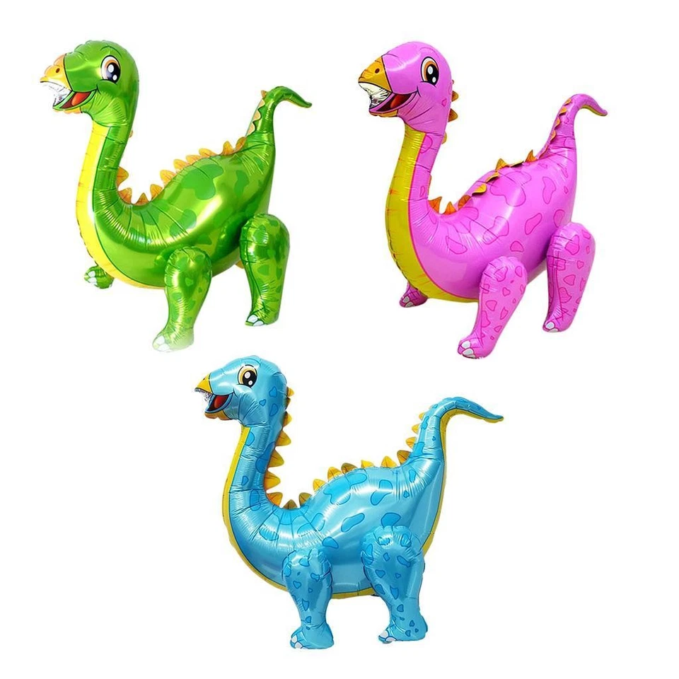 Dinosaure Feuille Ballons Anniversaire Enfants Jouet Gonflable - Photo 1/1