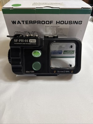 #ad Seafrogs SF PH 01 PRO 40m 130ft Waterproof Mobile Housing for Andriod and iphone $74.99
