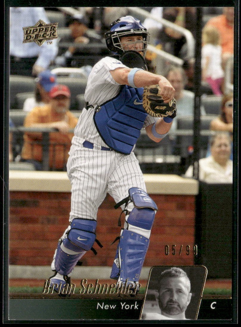 2010 Upper Deck - Brian Schneider #332 Gold /99