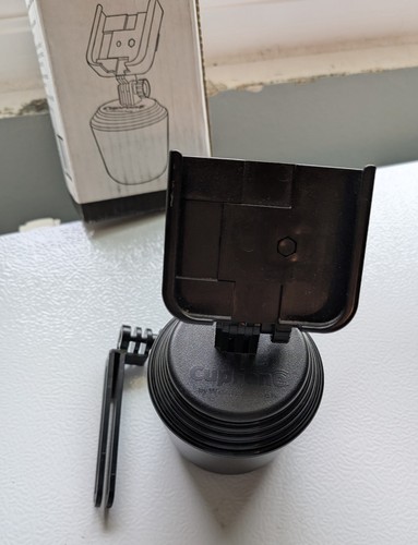 WeatherTech CupFone with Extension Adjustable Cup Holder Cell Phone Mount Black - 第 2/4 張圖片