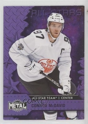 2020-21 Skybox Metal Universe All-Stars Purple Spectrum /199 Connor McDavid 4lz