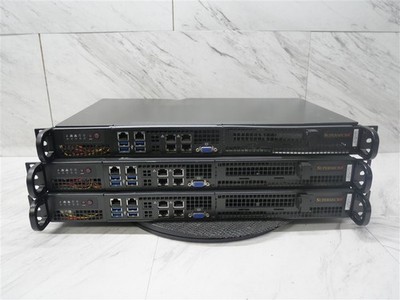 Lot of 3 Supermicro 505-2 Server SYS-5019A-FN5T- Intel C3958 NO RAM RAM tested!