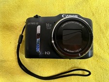 Canon PowerShot SX160 IS 16.0MP Digital Camera Black Untested