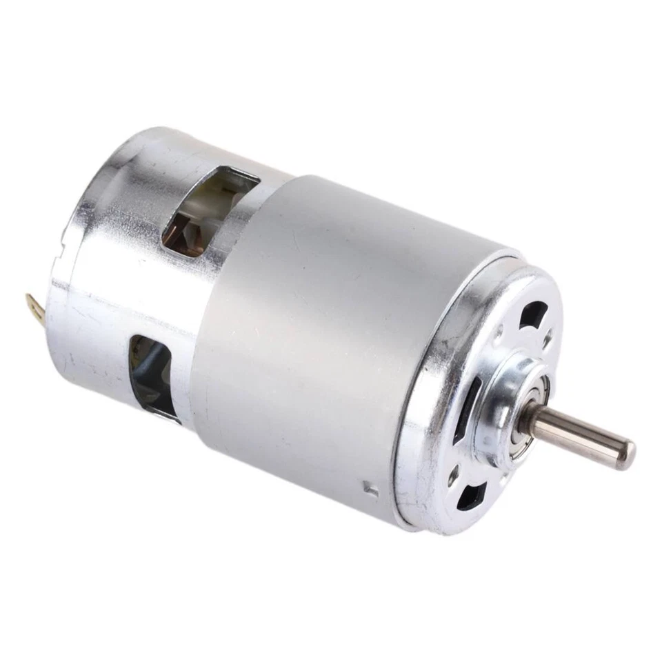 High Speed Power Large Torque Motor 775 12V-36V DC 3500-9000RPM Low Noise A4 - Photo 2/4