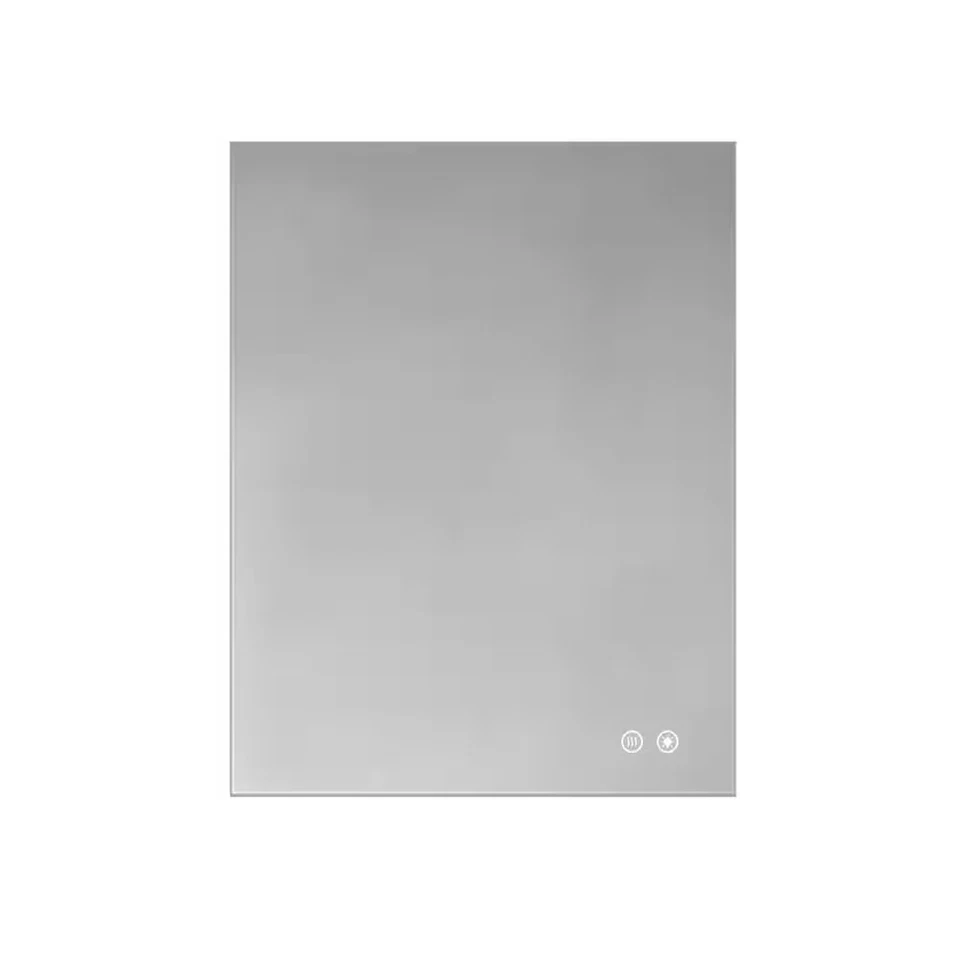 KeonJinn 28" x 36" Frameless LED Anti-Fog Wall Bathroom Vanity Mirror w/ Backlit - Image 4 of 4