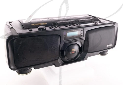 Vintage Hitachi CX-W750W CD Radio Cassette Recorder Boombox AS IS