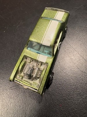Hot Wheels Redline Reproduction Olive Nitty Gritty Kitty 1970 Made In Hong