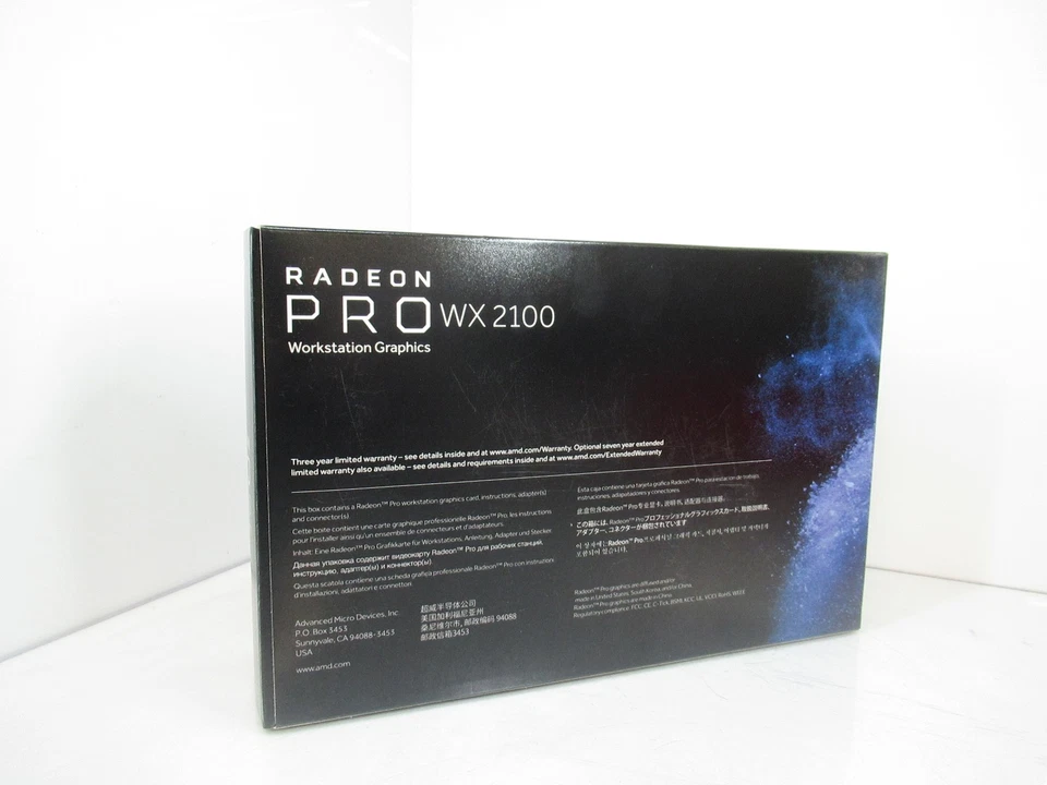 Amd Radeon Pro WX2100 100-506001 2GB 64-Bit GDDR5 Workstation Graphics - Image 2 of 4