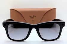 Meta Ray Ban-Wayfarer Sunglasses-Matte Black-Graphite, Minor Scratching :