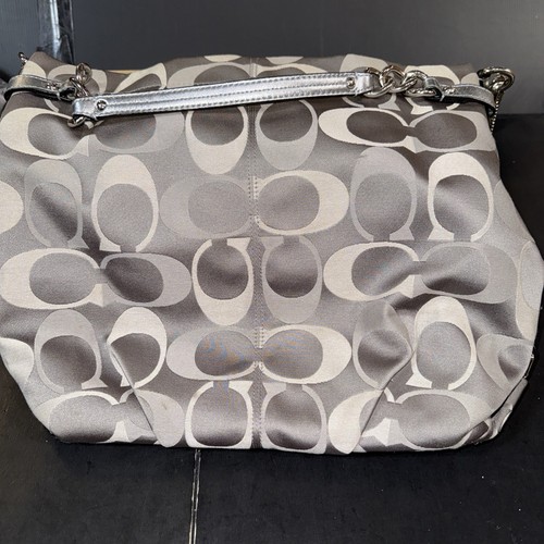 Coach Brooke Signature [F18404] Double Strap Gray Hob… - Gem