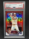 Mike Trout 2023 Topps 1st Edition #27 Red Foil /50 PSA 10 - Angels