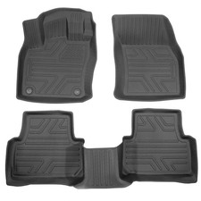 Car Floor Mats Rubber Liners For 2022-2024 Volkswagen Taos All Weather
