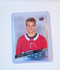2020-21 Upper Deck Young Guns Hayden Verbeek #714 - Rookie Montreal