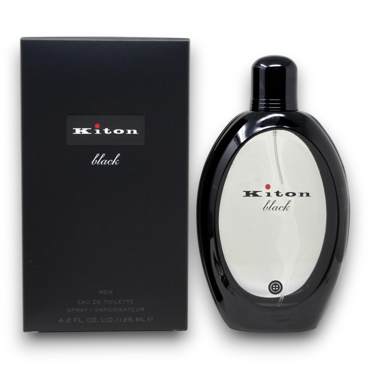 希少 キトン Kiton black Eau de Toilette 125ml KITON BLACK BY KITON MEN EDT EAU DE TOILETTE SPRAY 4.2 oz/ 125 ML