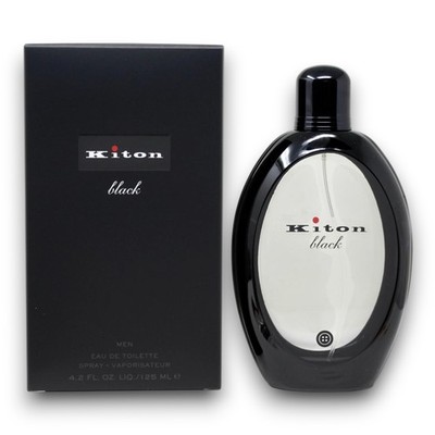 KITON BLACK BY KITON MEN EDT EAU DE TOILETTE SPRAY 4.2 oz/ 125 ML - NEW SEALED